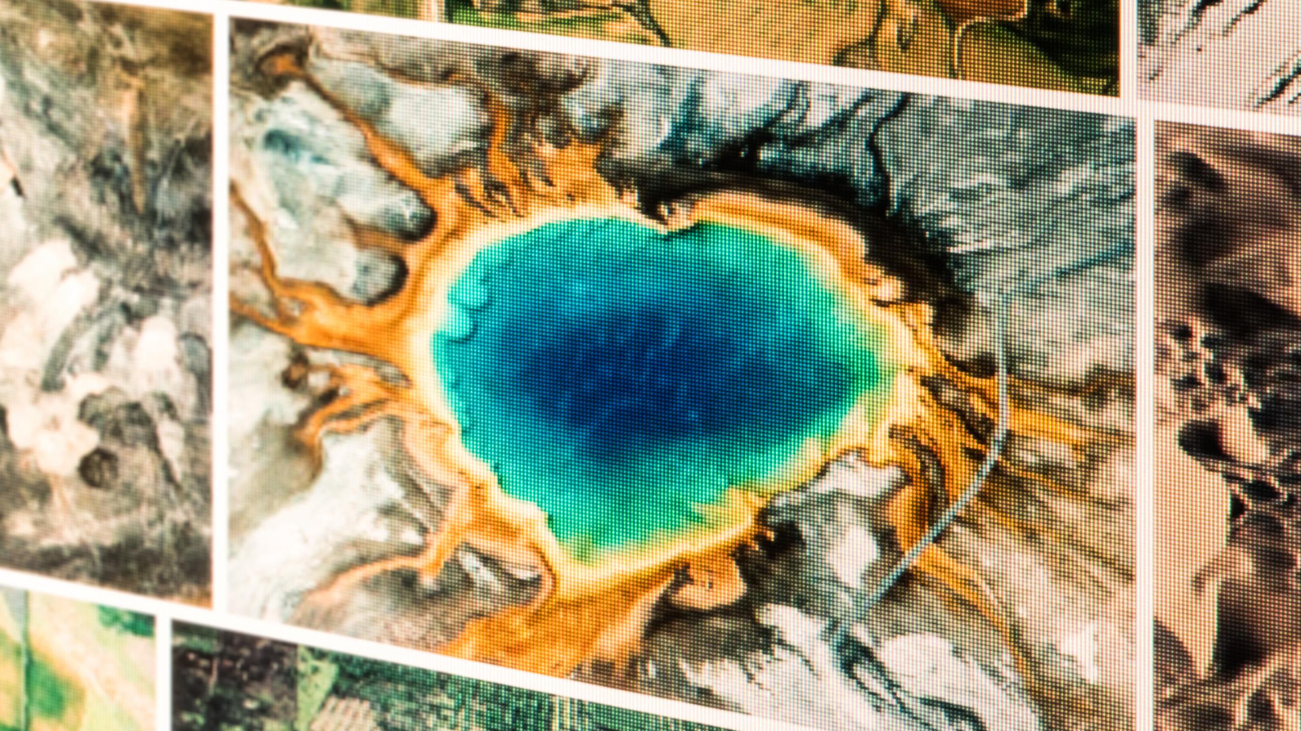 Photo of the website of Georg Gerster